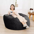 GustoWave Bean Bag Chair, Cozy Lazy Sofa for Adults Kids with Fillings