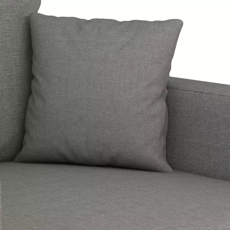 Poltrona in Tessuto Grigio Scuro, Imbottita, 1 Posto