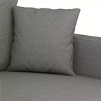 Poltrona in Tessuto Grigio Scuro, Imbottita, 1 Posto