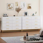 Cassettiera a 8 cassetti e porta TV Nera/Rosa/Bianca – Utente Singolo