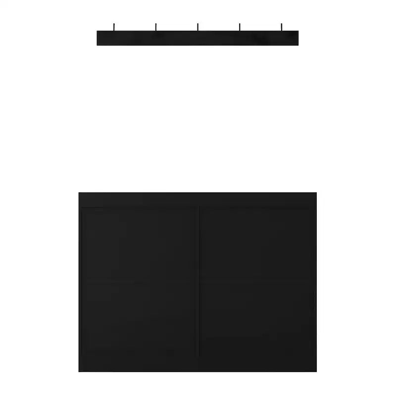 Cassettiera bianca a 6 cassetti con illuminazione a LED, singola