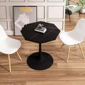 TROPOW 31.50 Modern Octagonal Coffee Table, Mid-Century Style Tulip Dining Table, Marble Coffee Tables for Reception Room , Easy to Clean