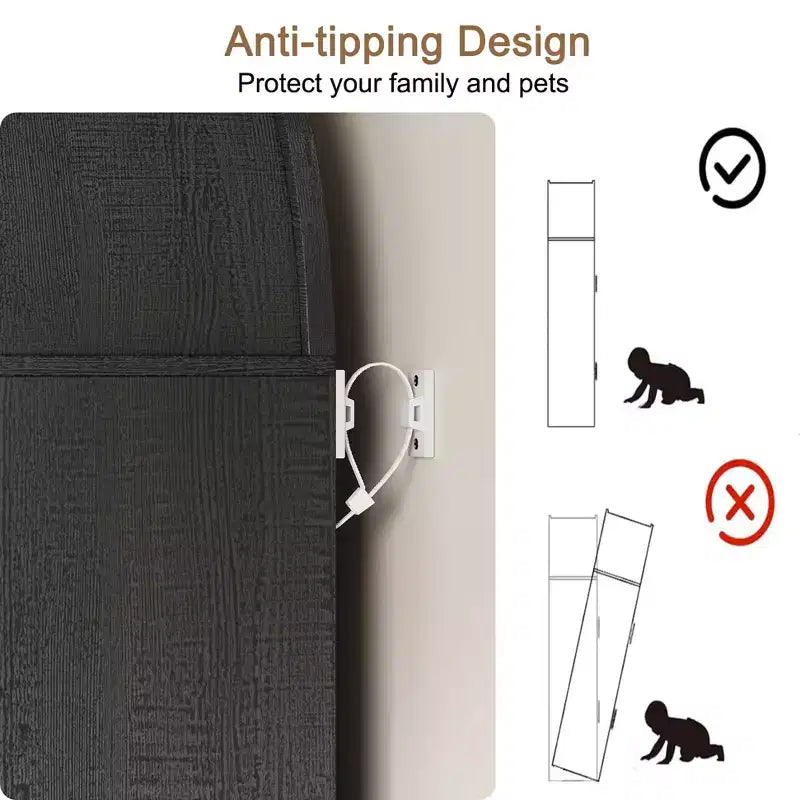 Armadio portaoggetti ad arco da 71", nero/marrone/bianco, anta in vetro o legno, libreria autoportante a 5 ripiani per 1
